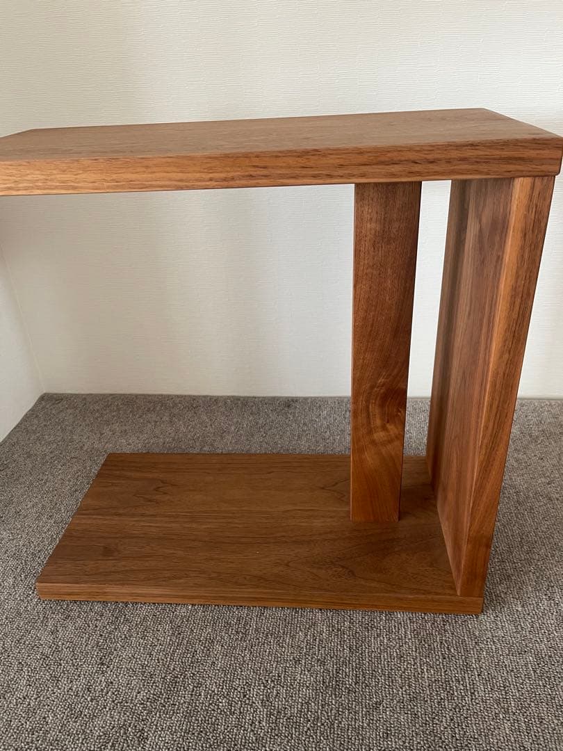 マスターウォール ペグサイドテーブル ウォールナット