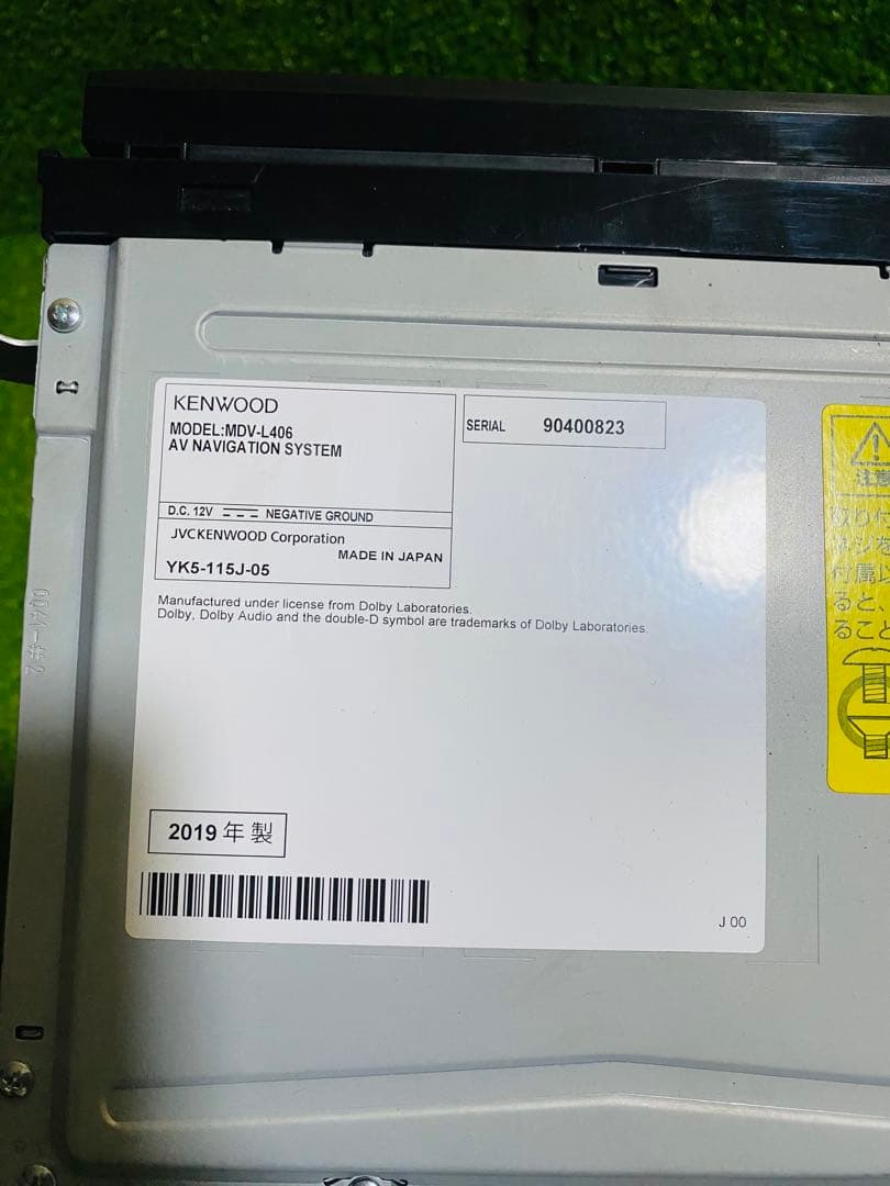 KENWOOD カーナビゲーションシステム MDV-L406 マップ 2018