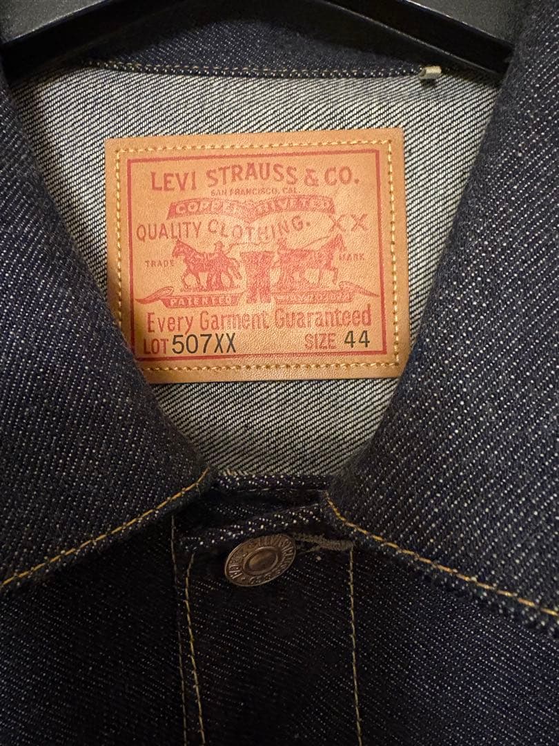 新品 リーバイス 507XX サイズ44 Tバック LVC 国内正規 2nd