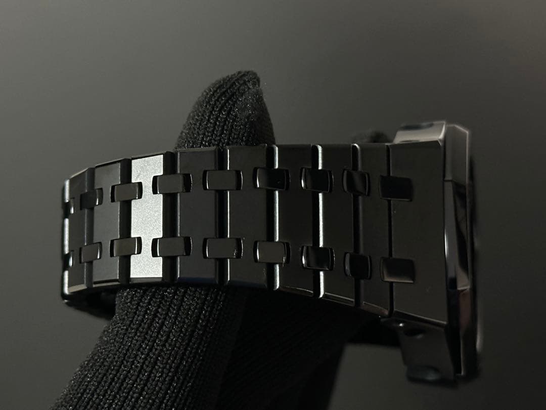 【1点物】G-SHOCK カスタム ベゼル ベルト GA2100 マットブラック