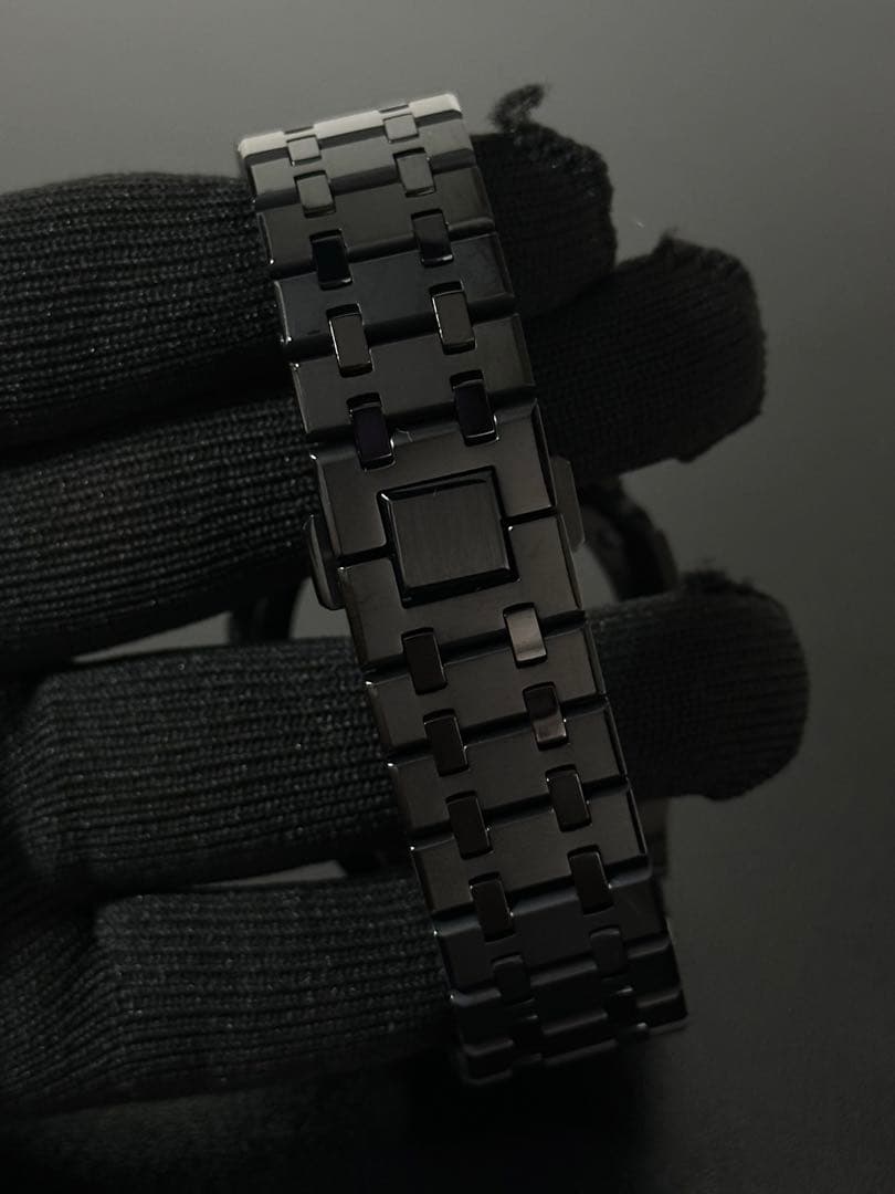 【1点物】G-SHOCK カスタム ベゼル ベルト GA2100 マットブラック