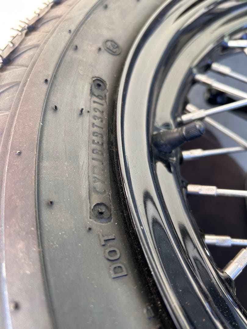 スターハブにメカドラムブレーキ　16インチホイール　コッカータイヤ超お得セット