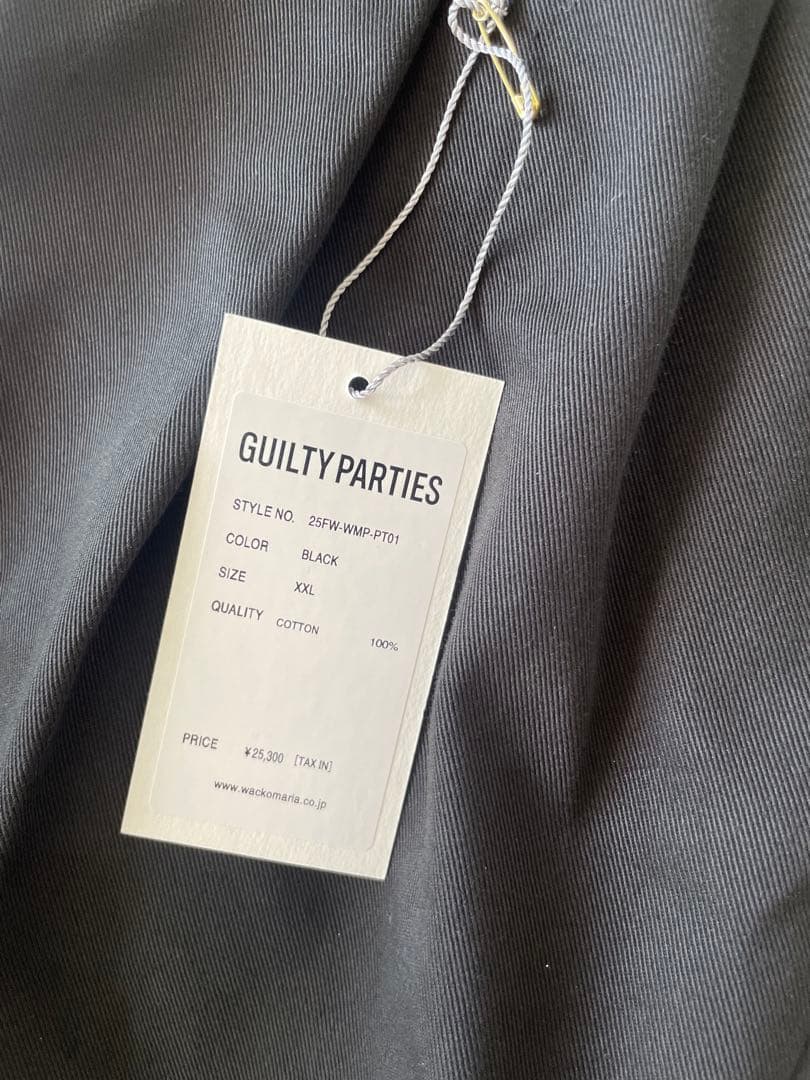 パンツ DOUBLE PLEATED CHINO TROUSERS