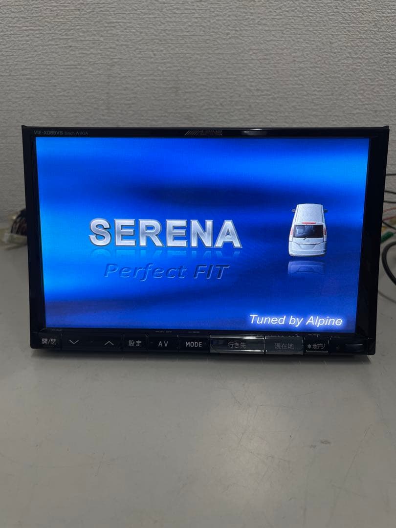 アルパイン◇VIE-X088VS◇フルセグ/CD/DVD/BT/SD