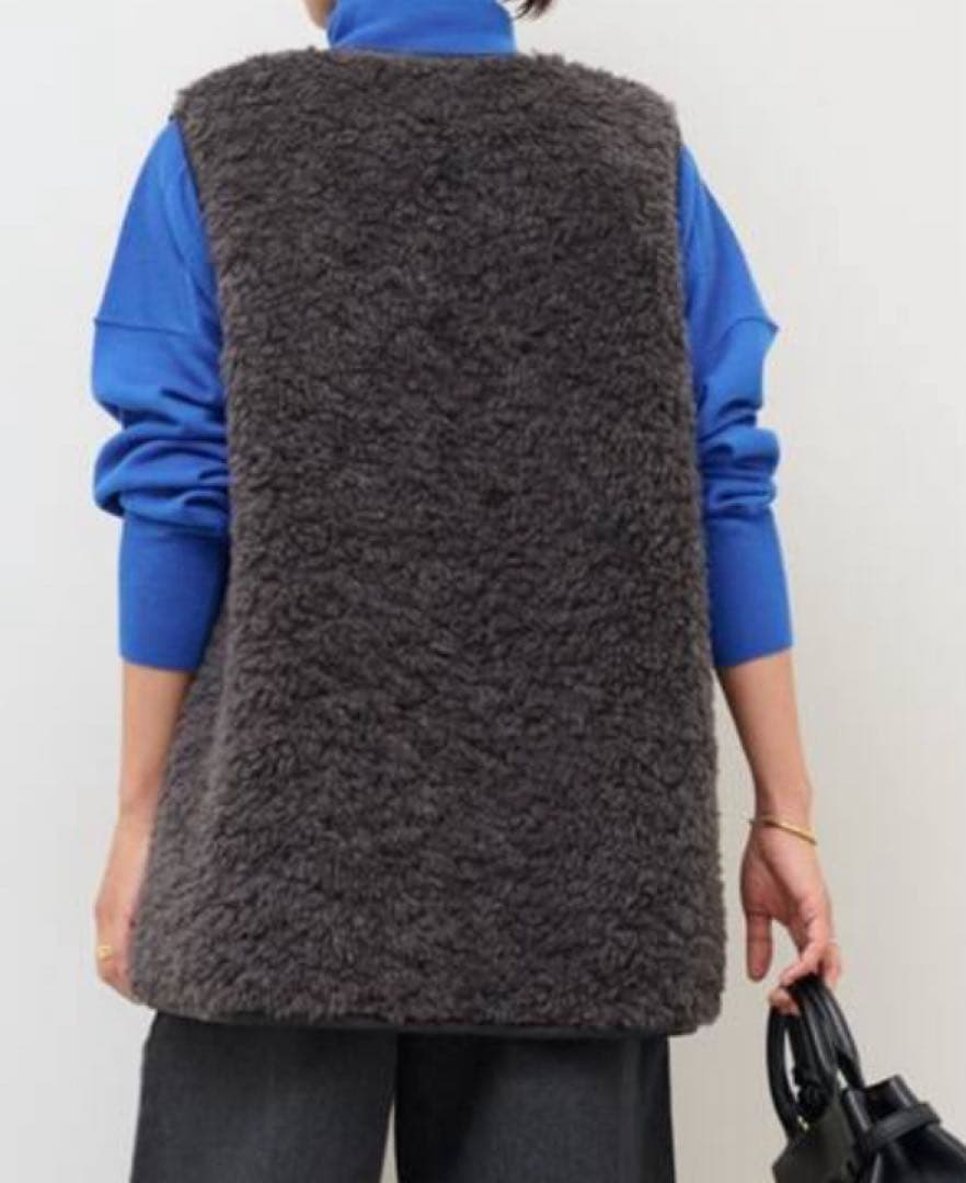 ジャーナルスタンダード　レリューム　カーリーフェイクファーベスト