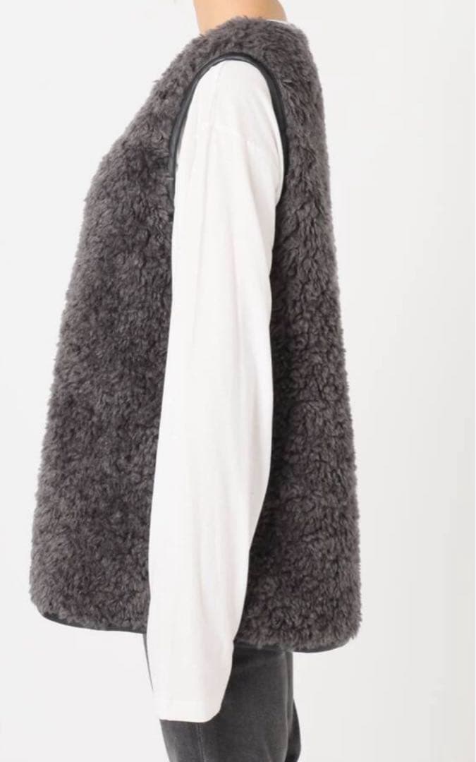 ジャーナルスタンダード　レリューム　カーリーフェイクファーベスト