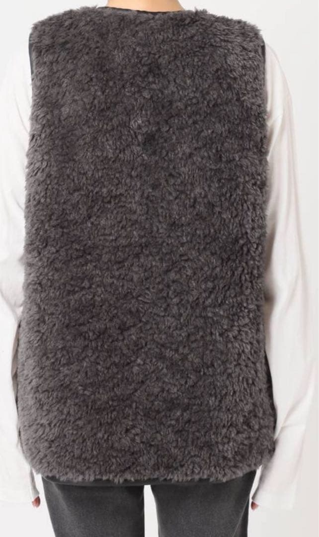 ジャーナルスタンダード　レリューム　カーリーフェイクファーベスト