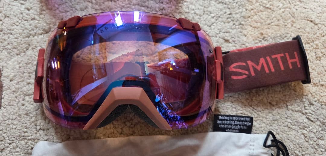 SMITH I/OX スノーボードゴーグル レンズ計5枚 調光レンズ スミス