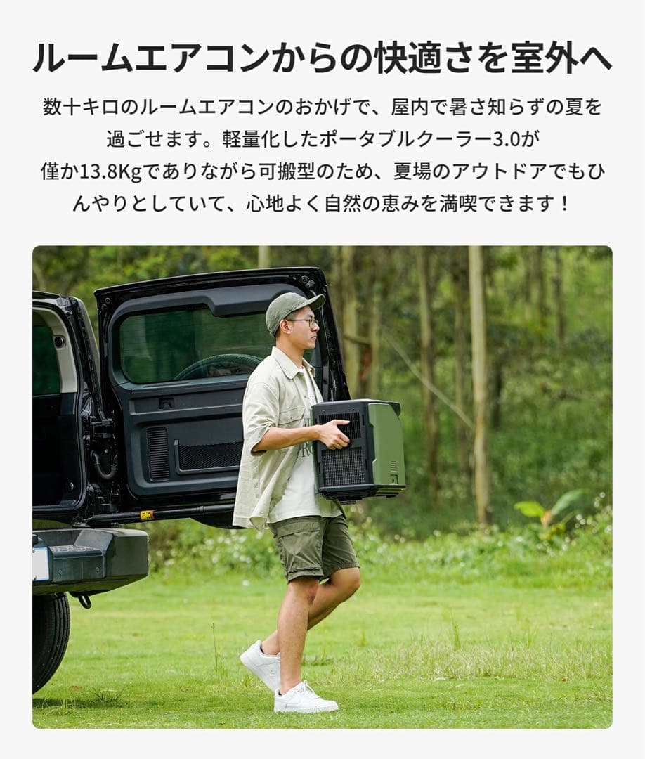 ポータブルエアコン PA600 冷房能力1.758kW/6000Btu