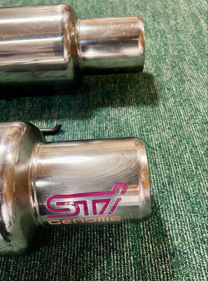STIゲノムマフラー　2本だしマフラーBL5後期