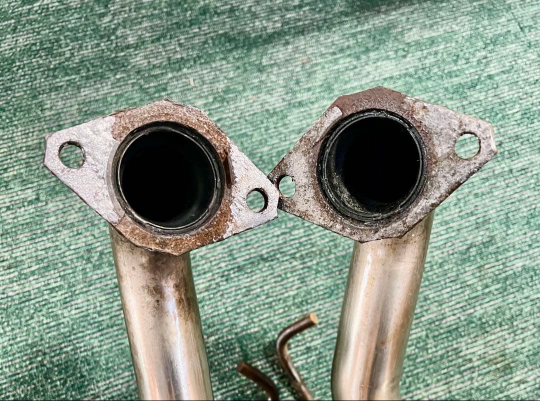 STIゲノムマフラー　2本だしマフラーBL5後期