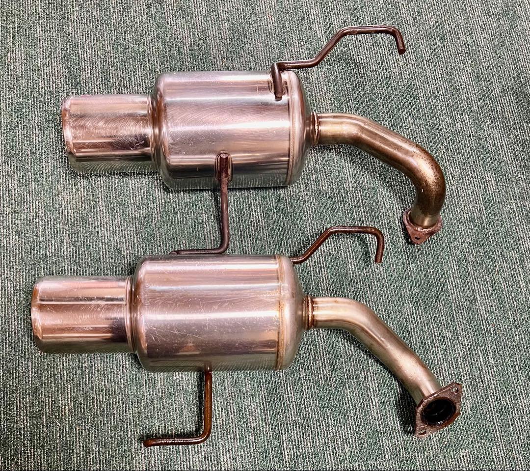 STIゲノムマフラー　2本だしマフラーBL5後期