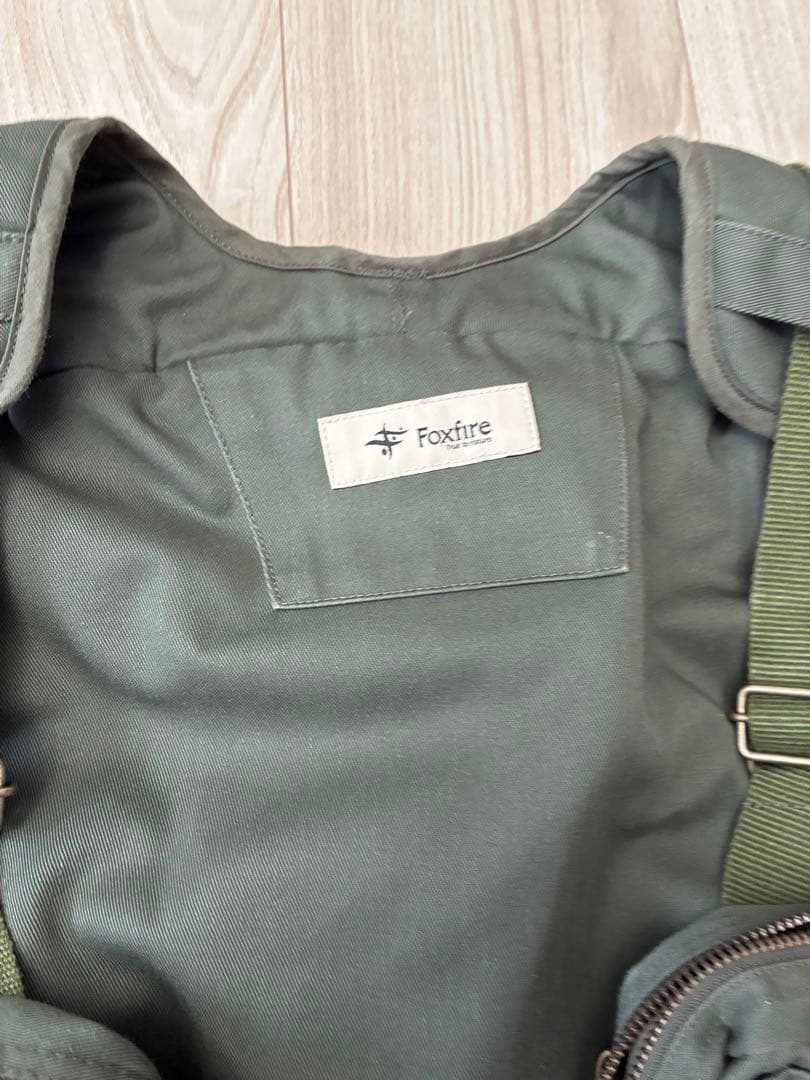 バーチカルタックルベスト　フォックスファイヤー