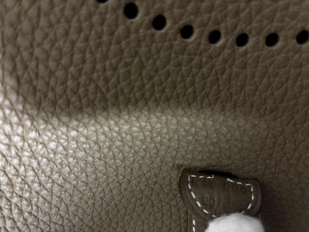 【新品未使用】HERMESミニエヴリンTPM エトゥープK刻印　入手困難