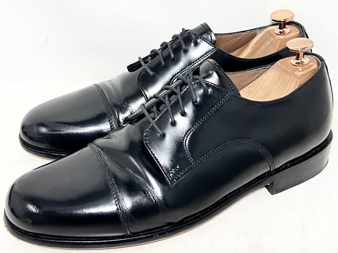 BOSTONIAN 9.5M レザーストレートチップシューズ ビジネス ドレス