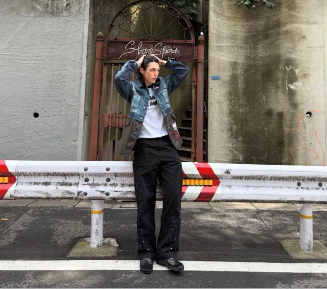 zara ANDERSSON BELL スタッズ付きスラックス