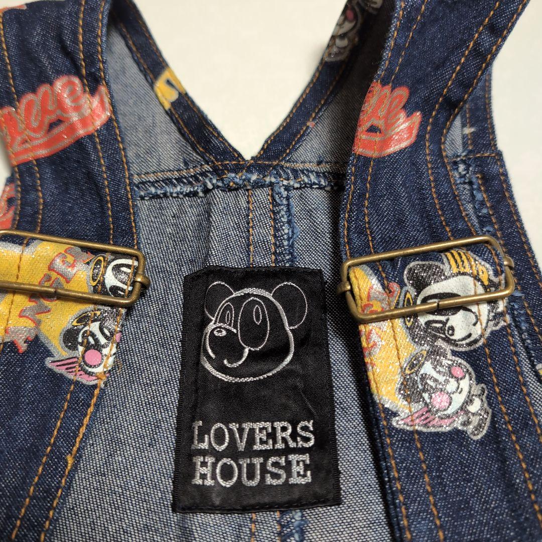 激レア希少！ラバーズハウス オーバーオール Ｍ