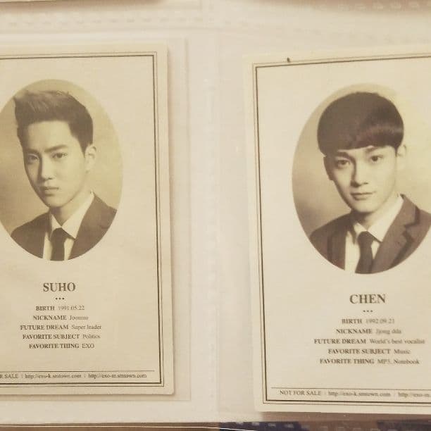 【公式】EXO Wolf トレカ