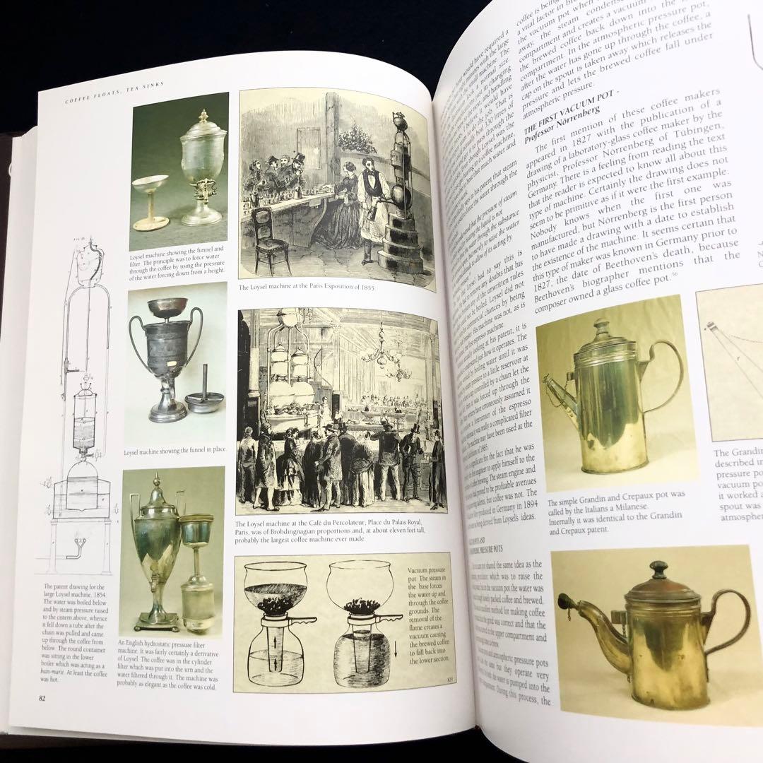 コーヒーと紅茶 歴史と技術「Coffee floats Tee sinks」