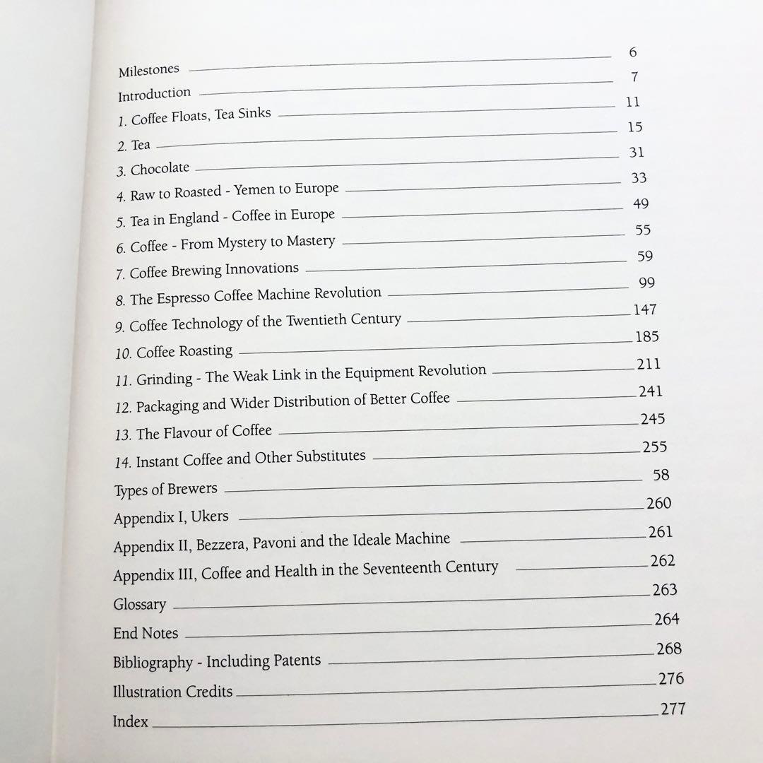 コーヒーと紅茶 歴史と技術「Coffee floats Tee sinks」