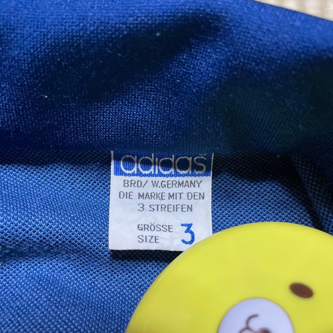 ち*様 70s80s オールドアディダス トラックジャケット　ジャージ上　西ドイ