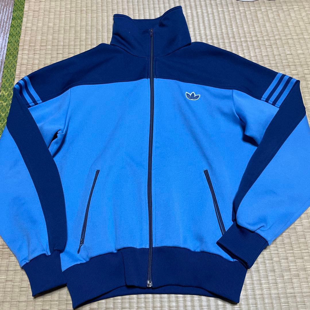 ち*様 70s80s オールドアディダス トラックジャケット　ジャージ上　西ドイ