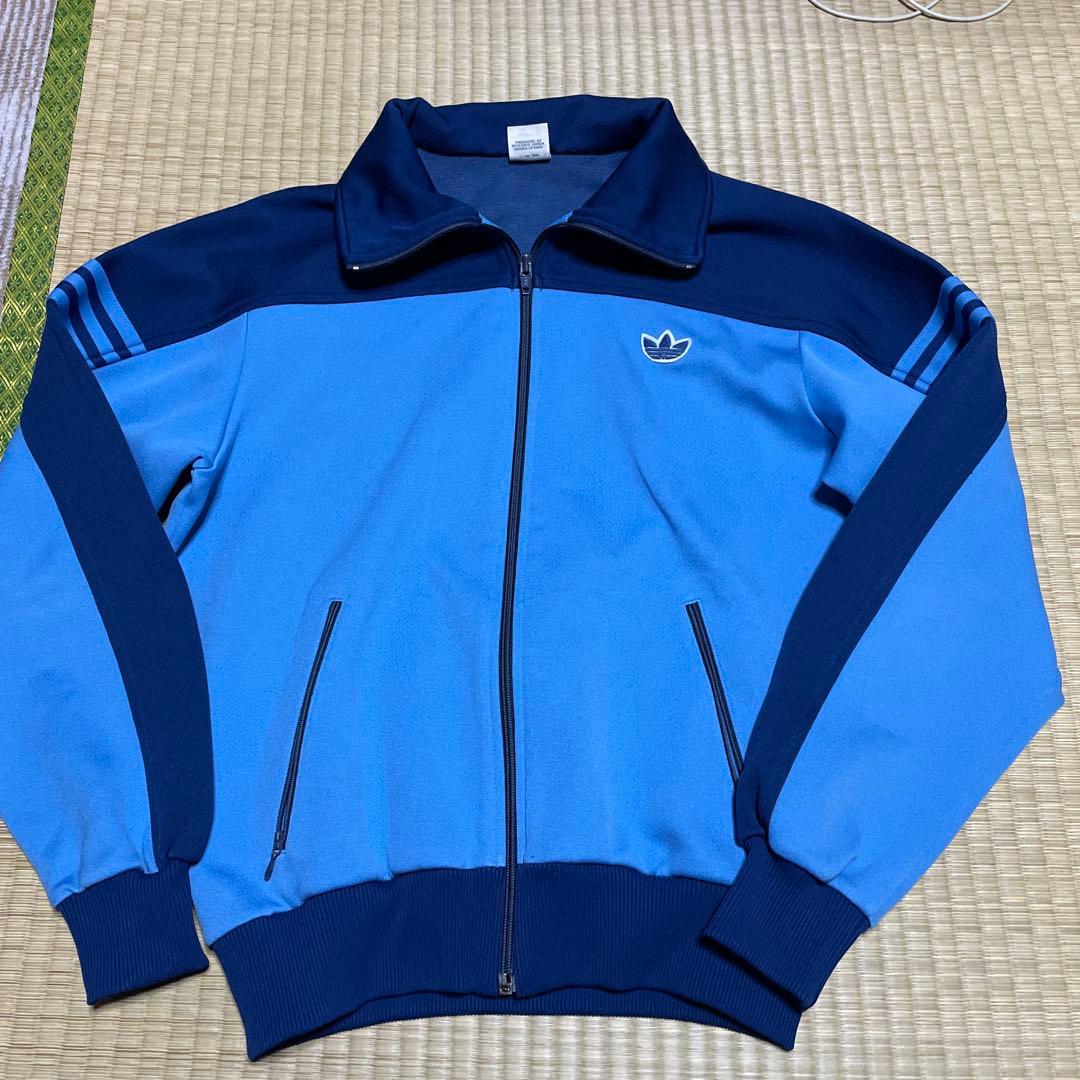 ち*様 70s80s オールドアディダス トラックジャケット　ジャージ上　西ドイ