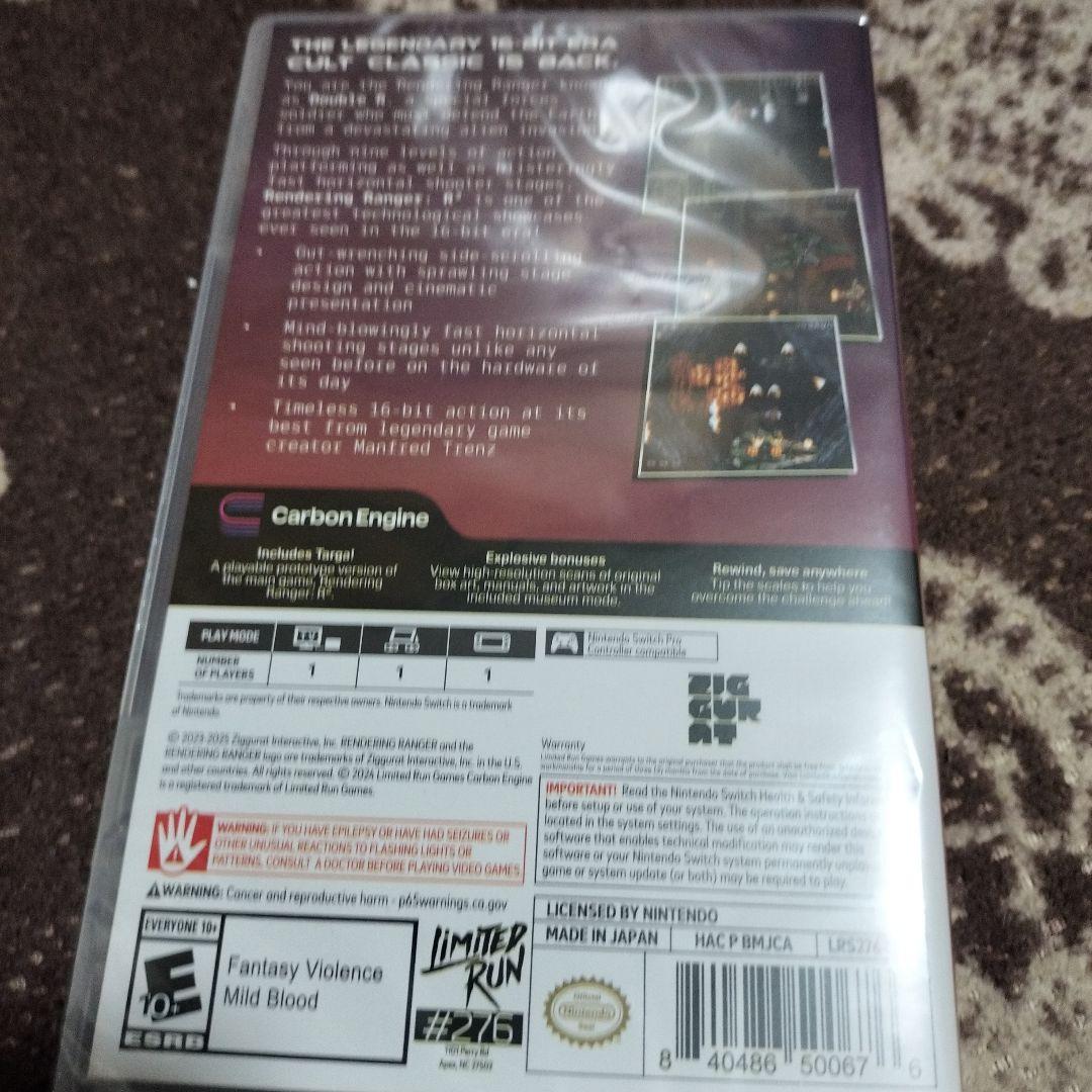 新品未開封 レンダリングレンジャーR2 北米版