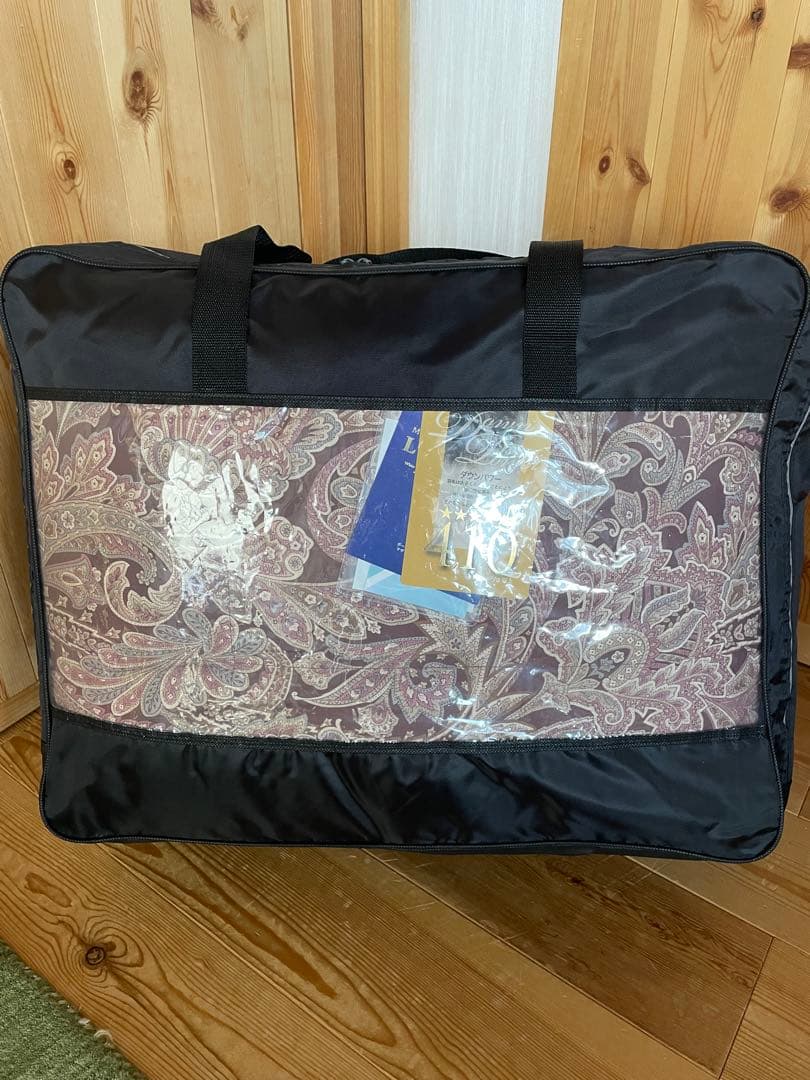 2枚セット　羽毛布団　ポーランド産マザーグース93% 1.3kg入り　極寒地使用