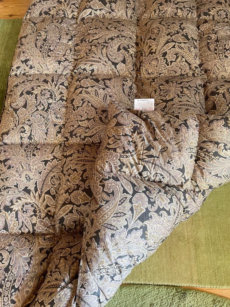 2枚セット　羽毛布団　ポーランド産マザーグース93% 1.3kg入り　極寒地使用