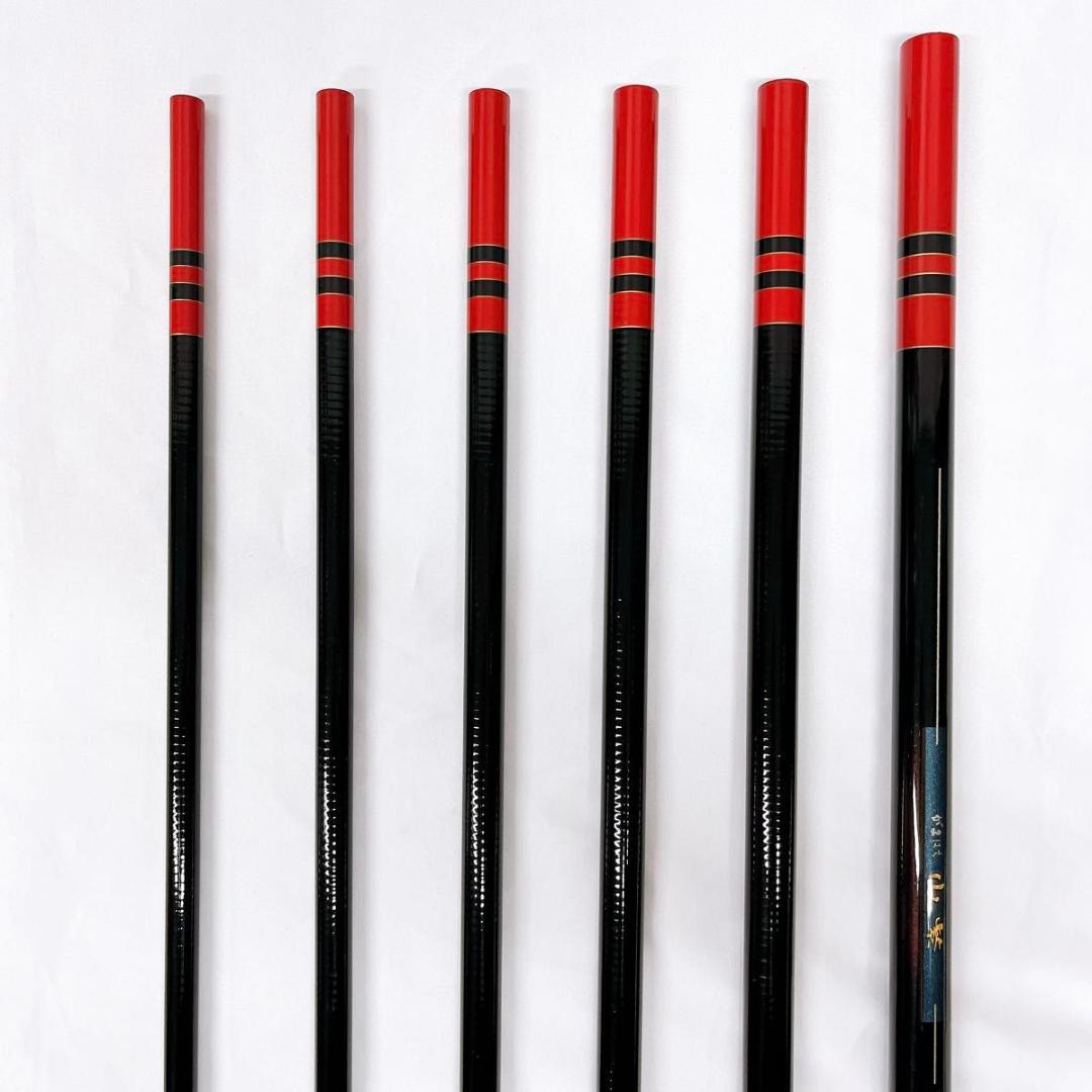 【美品】Gamakatsu がまかつ がまはえ 山紫 中硬630 渓流竿