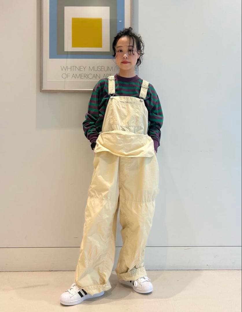 BEAMS BOY エプロンオーバーオール