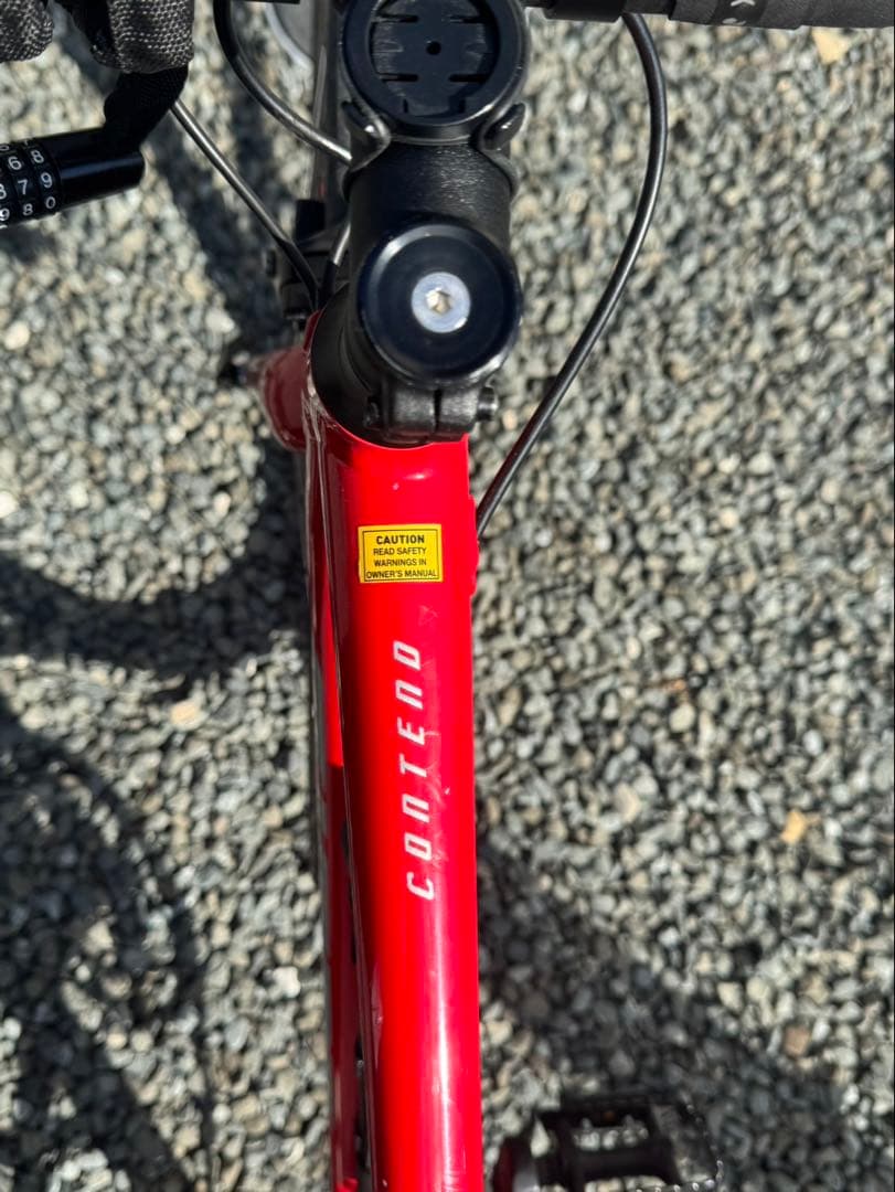 GIANT CONTEND 2ロードバイク レッド