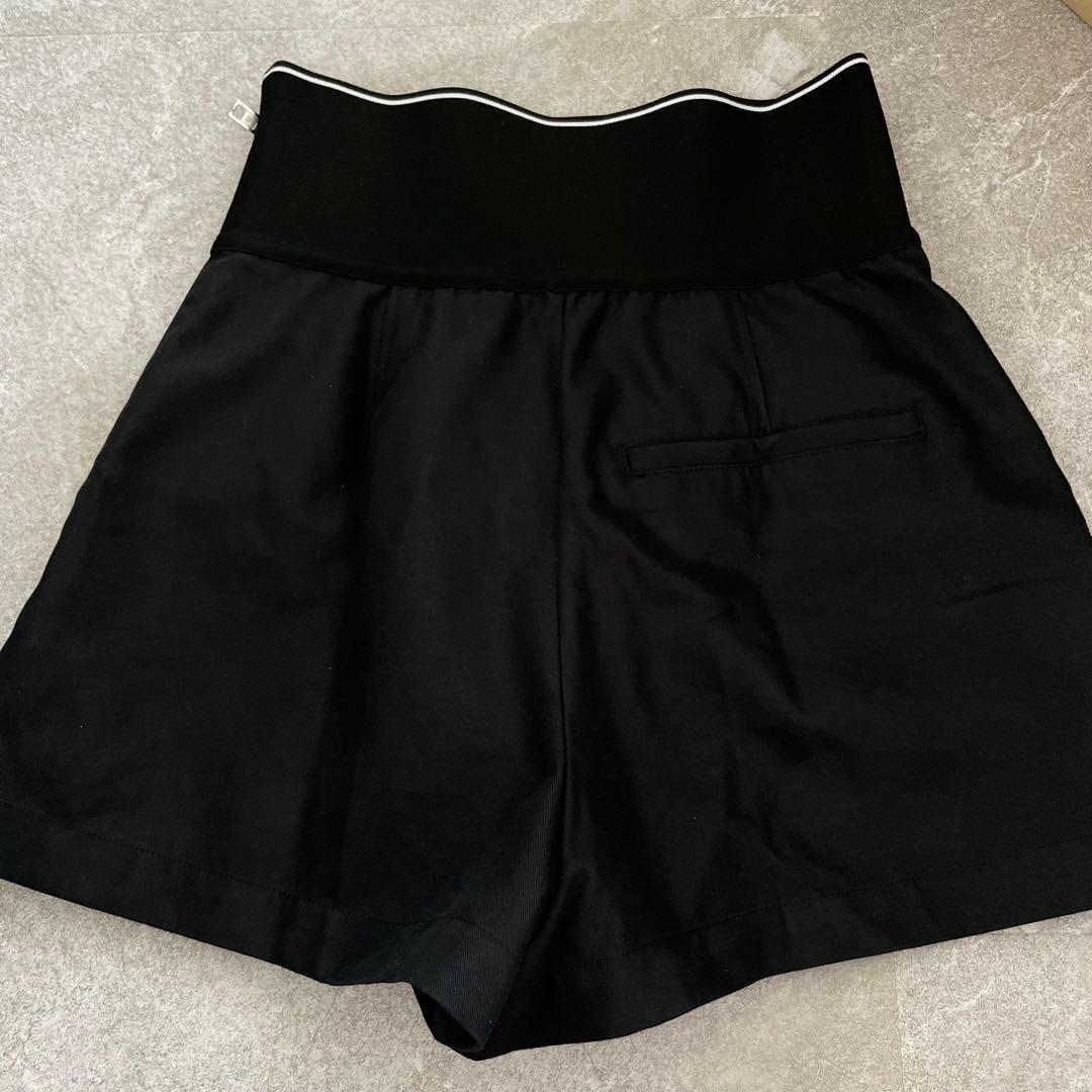 美品★アレキサンダーワン　サファリショーツ　ショートパンツ　ブラック　黒　2