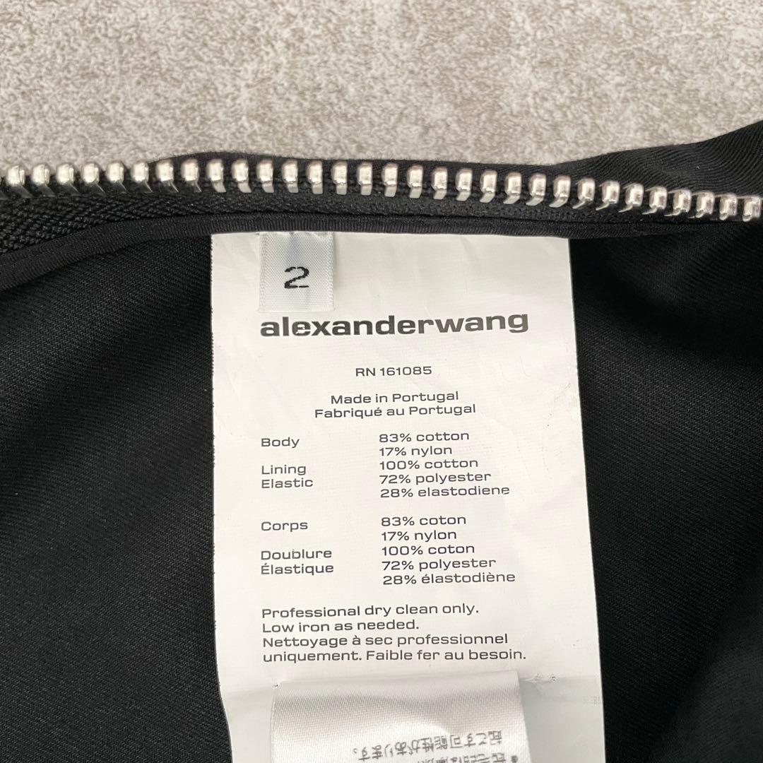 美品★アレキサンダーワン　サファリショーツ　ショートパンツ　ブラック　黒　2