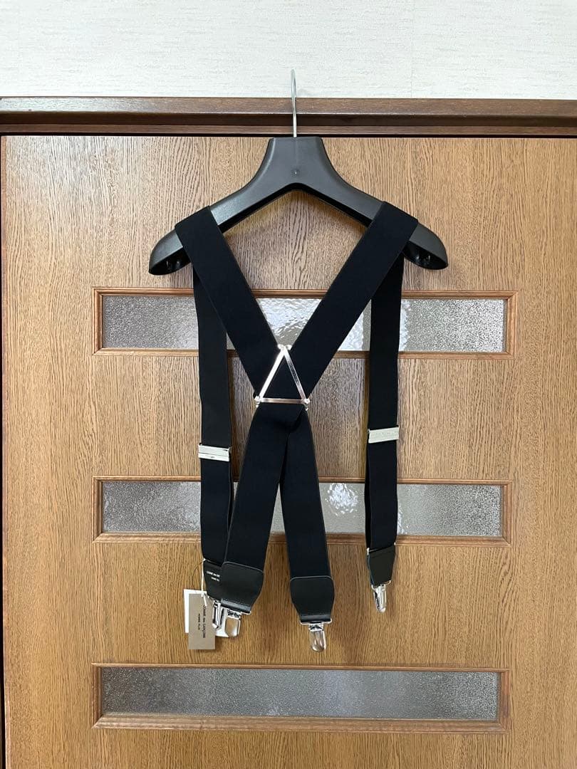 新品 コムデギャルソンオムプリュス サスペンダー ベルト