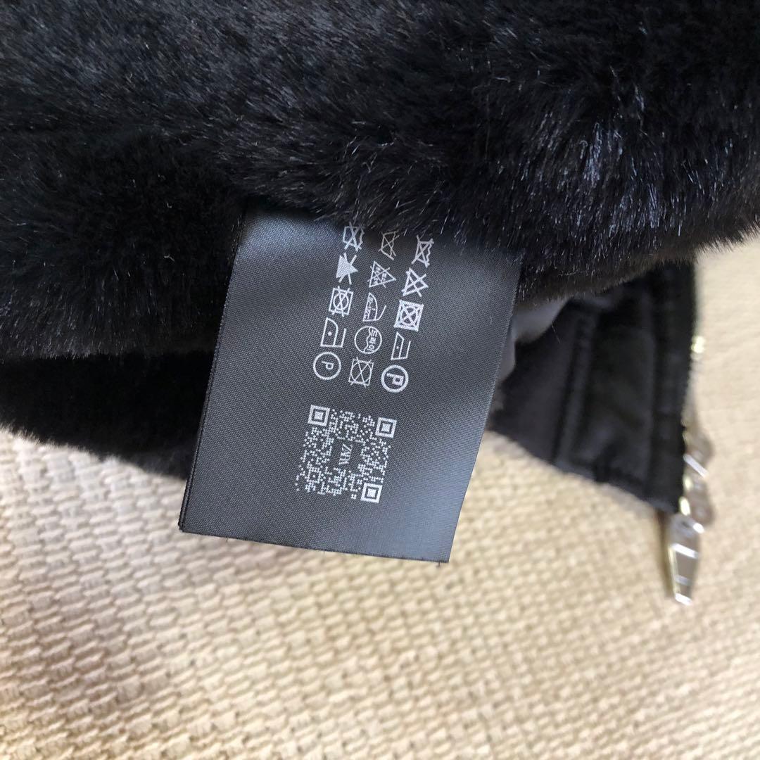 ZARA ザラ テクニカルボンバージャケット フライトジャケット 黒 L