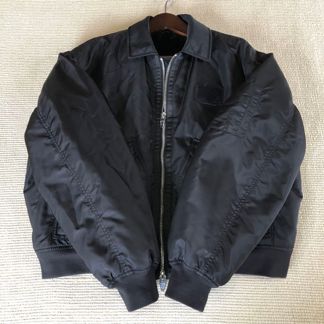 ZARA ザラ テクニカルボンバージャケット フライトジャケット 黒 L