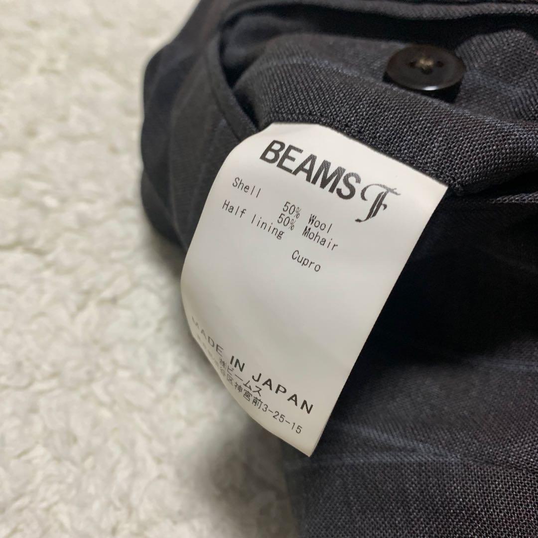 現行 ビームスエフ セットアップスーツ 48 モヘヤ混