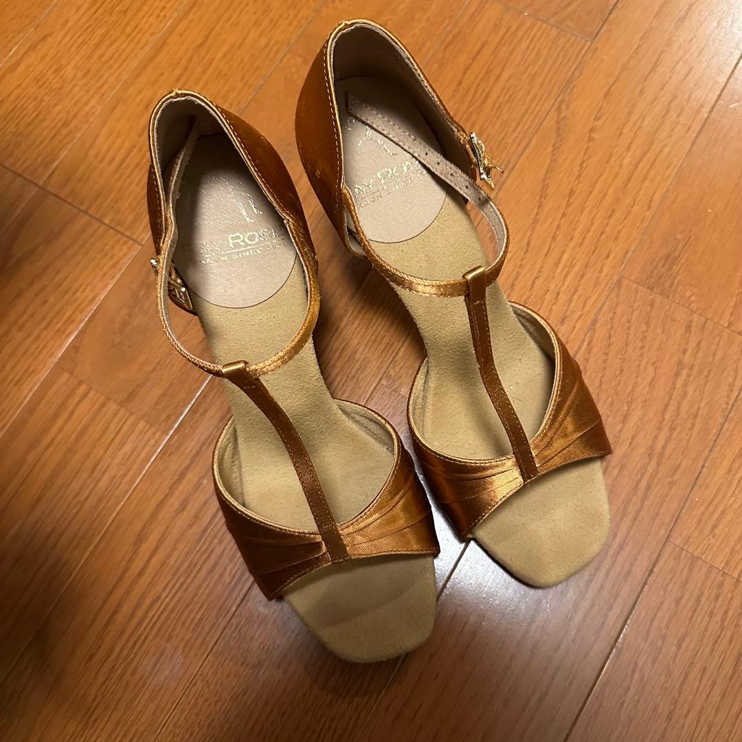 ラテンシューズ RAYROSE814 7cmヒール サイズ4.5