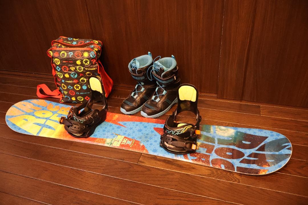 IGNIOスノーボード3点セット 子供用　130cm