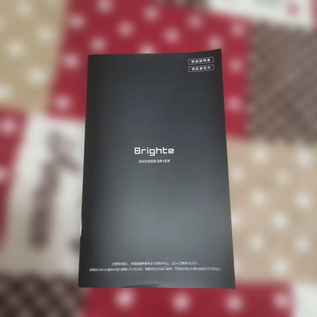 Brighte SHOWER DRYER ピンク シャワードライヤー