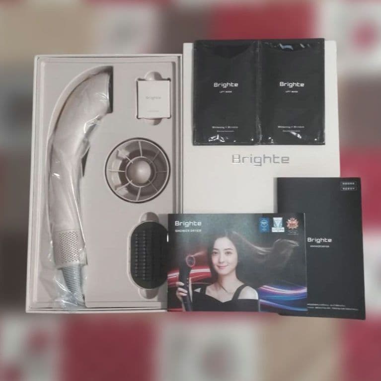 Brighte SHOWER DRYER ピンク シャワードライヤー