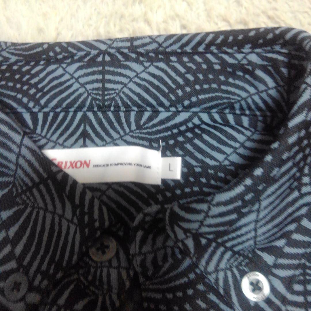 スリクソンレクサスブラックポロシャツ Lサイズ値下げ限界価格
