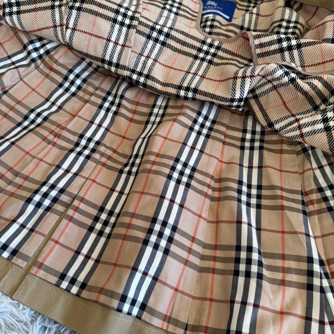 美品 BURBERRY BLUE LABEL ライナー トレンチコート チェック