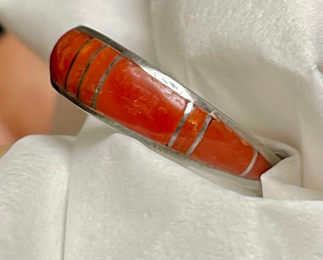 CHAVEZ 作者刻印 ナバホ ズニ族 インディアンジュエリー リング 指輪