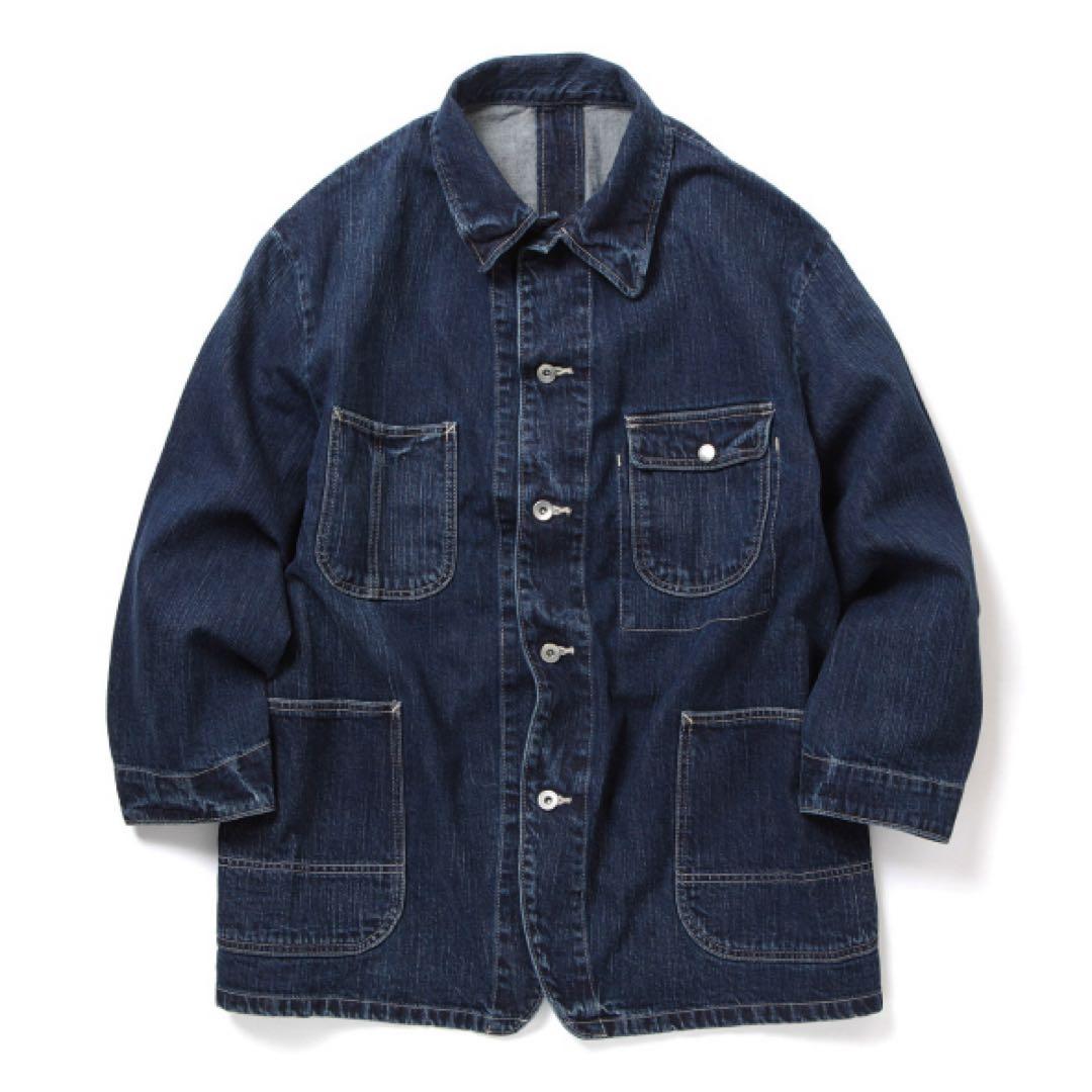 ジャケット・アウター porter classic STEINBECK DENIM COVERALLS