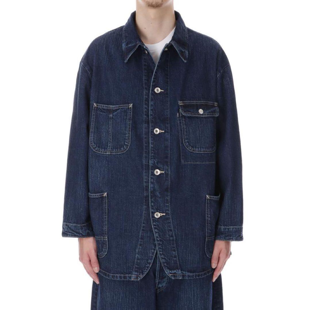 ジャケット・アウター porter classic STEINBECK DENIM COVERALLS