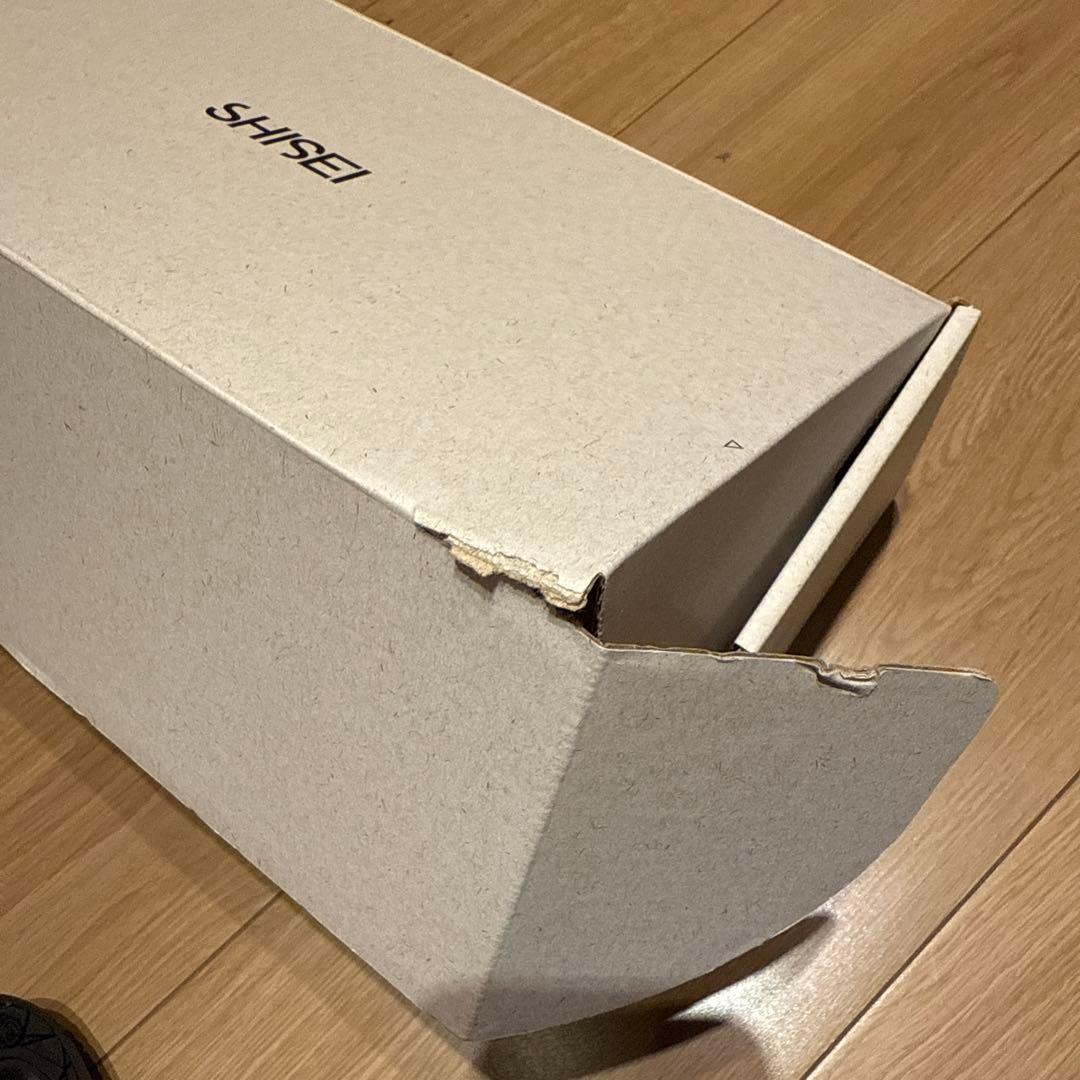 SHISEI バレエシューズ　シルバー　37.5