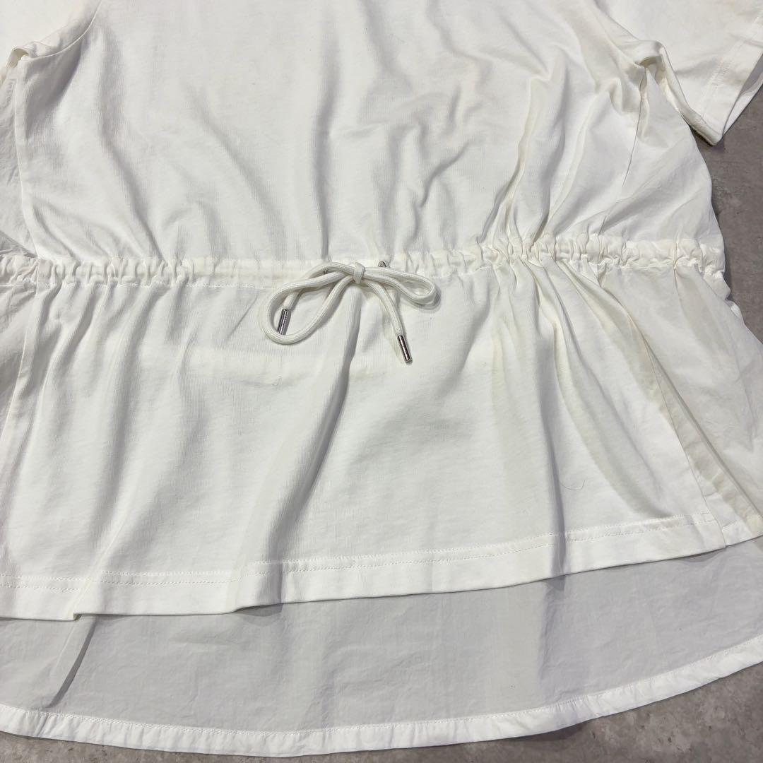 MONCLER ドローストリングTシャツ モンクレール　ペプラムTシャツ　正規品